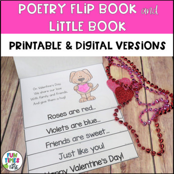 Valentine's Day Activities | Math ELA Craft | Printable and Google Slides