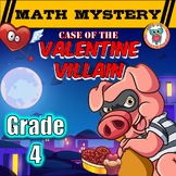 4th Grade Valentine's Day Math Mystery Activity - Printabl