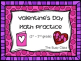Valentine's Day Math Practice (1st-2nd)