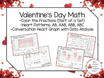 Preview of Valentine's Day Math Set