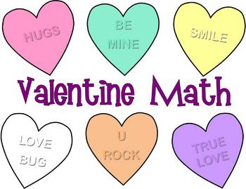 Preview of Valentine's Day Math Sort and Graph Activity