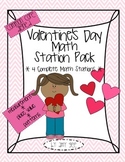 Valentine's Day Math Station/Center Pack