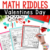 Valentines Day Math Worksheets #2 3rd & 4th Grade Printables