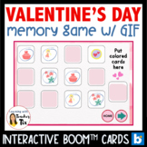 Valentines Day Memory Game with Animated GIF Interactive B