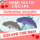 Valentines Day Mini Math Escape: Help Valentine the Vaquit