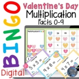 Valentines Multiplication Practice and Fact Fluency Digita