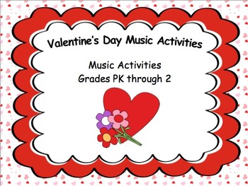 Preview of Valentine's Day Music Activities (Powerpoint)