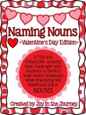 Valentine's Day: Naming Nouns Category Activity (FREEBIE)