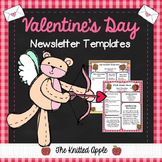 Valentine's Day Newsletter Templates {FREEBIE}