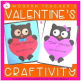 Valentine's Day Craftivity Craft and Writing