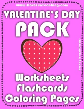 Preview of Valentine's Day Pack