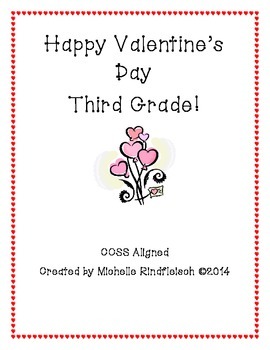 Preview of Valentine's Day Packet - 3rd Grade