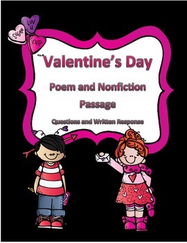 Preview of Valentine's Day Paired Passages: Poem and Nonfiction Selections
