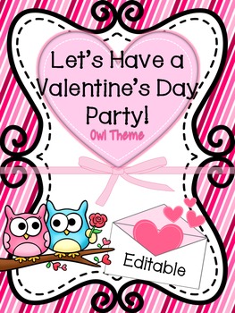 Preview of Valentine's Day Party and Card Exchange Letter to Parents *FREE*