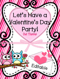 Valentine's Day Party and Card Exchange Letter to Parents *FREE*