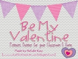 Valentine's Day Pennant Banner