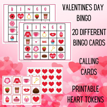 Valentines Day Picture Bingo By Busy Books And Binders 