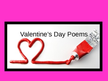 Valentine's Day Poem Collection/Activity by a m b | TPT