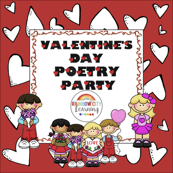 Preview of Valentine's Day Poetry Party Unit