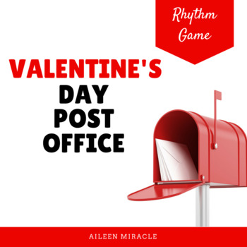 Preview of Valentine's Day Rhythm Post Office Set