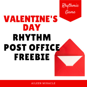Preview of Valentine's Day Rhythm Post Office: Ta and Ti-Ti {Freebie}