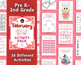 Valentines Day & Presidents Day Activities - FULL Bundle o
