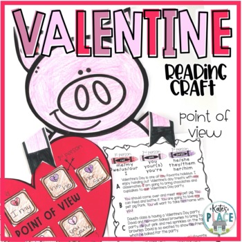 Preview of Valentines Day Reading Activity Point of View