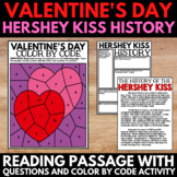 Valentines Day Reading Comprehension Activities - Hershey 