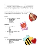 Valentine's Day Reading Comprehension Story