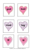 Valentine's Day Real Nonsense Words Packet