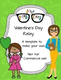 Valentine's Day Relay template - Personal Use Only!