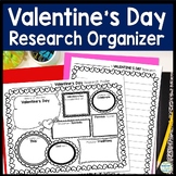 Valentines Day Research Activity Valentines Day Graphic Or