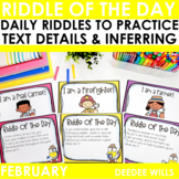 Valentines Day Riddle of the Day | Community Helpers and M