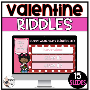 Preview of Valentines Day Riddles Guessing Game