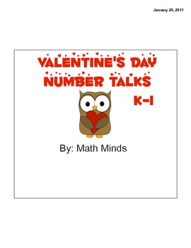 Preview of Valentine's Day SMARTBoard Number Talks K-1