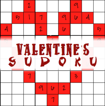 Preview of Valentine's Day SUDOKU - teachmehowtoALGE