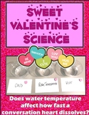 Valentines Day Science Dissolve a Conversation Heart using