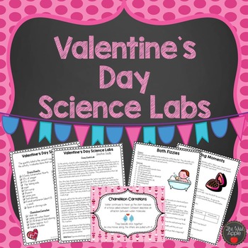 Preview of Valentine's Day Science Stations/Labs/Lessons