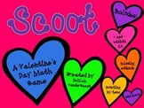 Valentine's Day Scoot {Math Review Game}