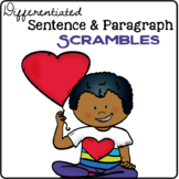 Valentine's Day Sentence & Paragraph Scrambles