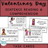 Valentines Day Sentence Reading & Comprehension WH Questio