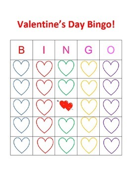 Preview of Valentine's Day Sight Word Bingo