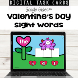 Valentines Day Sight Words for Google Slides™