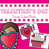 Valentines Day Math Snap Cube Build It Cards