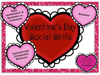 Preview of Valentine's Day Social Skills