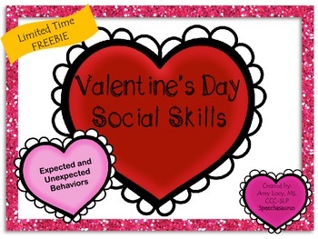 Preview of Valentine's Day Social Skills FREEBIE