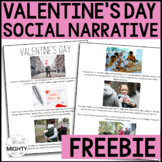 Valentines Day / Social Skills Social Narrative FREEBIE