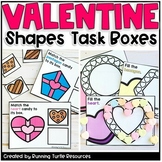Valentines Day Sorting Shapes Task Cards