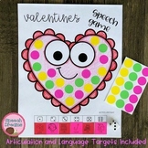 Speech Therapy Valentines Day Activities | Dice Game Artic