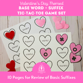 Valentine's Day Suffix Tic Tac Toe Review